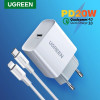 UGREEN מטען מהיר 20W – טעינה סופר מהירה! מטען UGREEN…