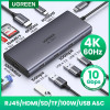 Ugreen USB-C Hub: תחנת עבודה 4K במחיר מדהים! מתאם Ugreen…