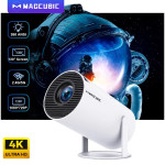 מקרן 4K חכם מגקוב H713 – קולנוע ביתי אצלך! מקרן…
