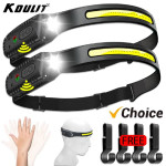 פנס ראש LED נטען: תאורה עוצמתית לקמפינג!