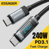 Essager 240W: כבל טעינה מהירה במחיר מדהים!