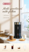 מקציף חלב HiBREW: הקצפה מושלמת במחיר שובר שוק!