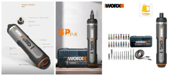 מברגת יד חשמלית Worx במחיר חיסול! מברגת יד חשמלית אלחוטית…