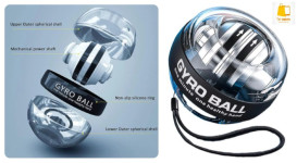 כדור GYROBALL: חיזוק ידיים בזול במיוחד! כדור ג'יירו לאימון שורש…