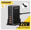 Essager: עמדת הטענה שולחנית 8 יציאות במחיר שווה!