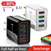 מטען מהיר 4 USB – רק ₪10.62!
