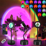 תאורת לד RGB צבעונית עם שלט – שדרגו חדר!