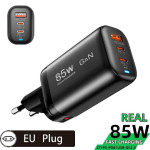 מטען קיר GaN 85W סופר מהיר – במחיר רצפה!