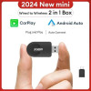 מתאם XUDA אלחוטי: CarPlay/Android Auto בקלות!