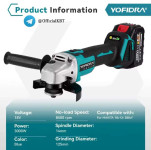 מלטשת YOFIDRA 3000W במחיר שלא יחזור!