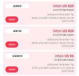 קופונים אחרונים לאליאקספרס! חסכו עכשיו לפני שיגמר!