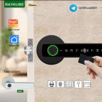 ידיות חכמות Raykube M5: נעילה בטביעת אצבע במחיר שווה!