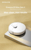 Dreame D9 Max gen 2 – שואב שוטף עוצמתי!