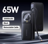 Baseus 20000mAh פאוור בנק 65W – דיל חובה!