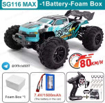 מכונית 4X4 מהירה על שלט – 80 קמ"ש!