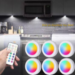 סט מנורות LED צבע