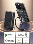 UGREEN MagFlow Qi2: מטען נייד עוצמתי במבצע!