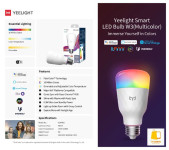 Yeelight W3: נורת LED חכמה במחיר מדהים!