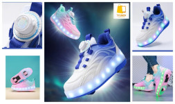 סניקרס גלגליות LED: כיף, בטיחות וסטייל!