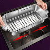סלסלת סינון נירוסטה מתכווננת – חובה במטבח!