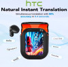 אוזניות HTC חכמות עם תרגום בזמן אמת!