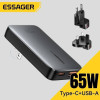 מטען Essager GaN 65W – טעינה מהירה במחיר שווה!
