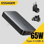 מטען Essager GaN 65W – טעינה מהירה במחיר שווה!