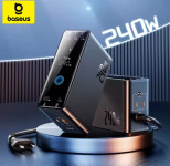 מטען Baseus GaN 240W – טעינה מהירה במיוחד!