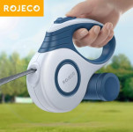 רצועה נמתחת ובטיחותית לכלבים מבית Rojeco!