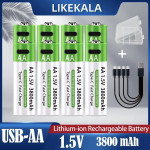 סוללות AA נטענות LIKEKALA – טעינה מהירה!