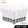 סט 10 נורות LED חסכוניות במיוחד!
