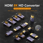 מתאם HDMI זוויתי: תמיכה ב-8K! חיבור קל