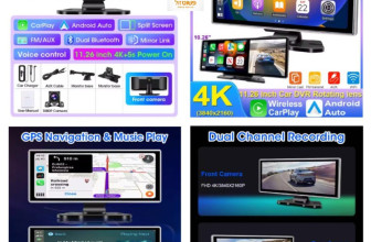 מסך Develuck לרכב עם מצלמה 4K – דיל!
