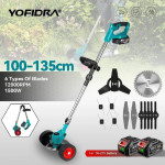 מכסחת דשא Yofidra 1500w – עוצמה במחיר מדהים!