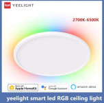 Yeelight מנורת תקרה חכמה RGB במחיר מדהים!