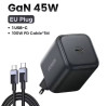 מטען מהיר UGREEN 45W GaN – טעינה סופר מהירה!