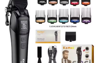 מכונת תספורת Kemei מקצועית – דיל שלא תספרו!